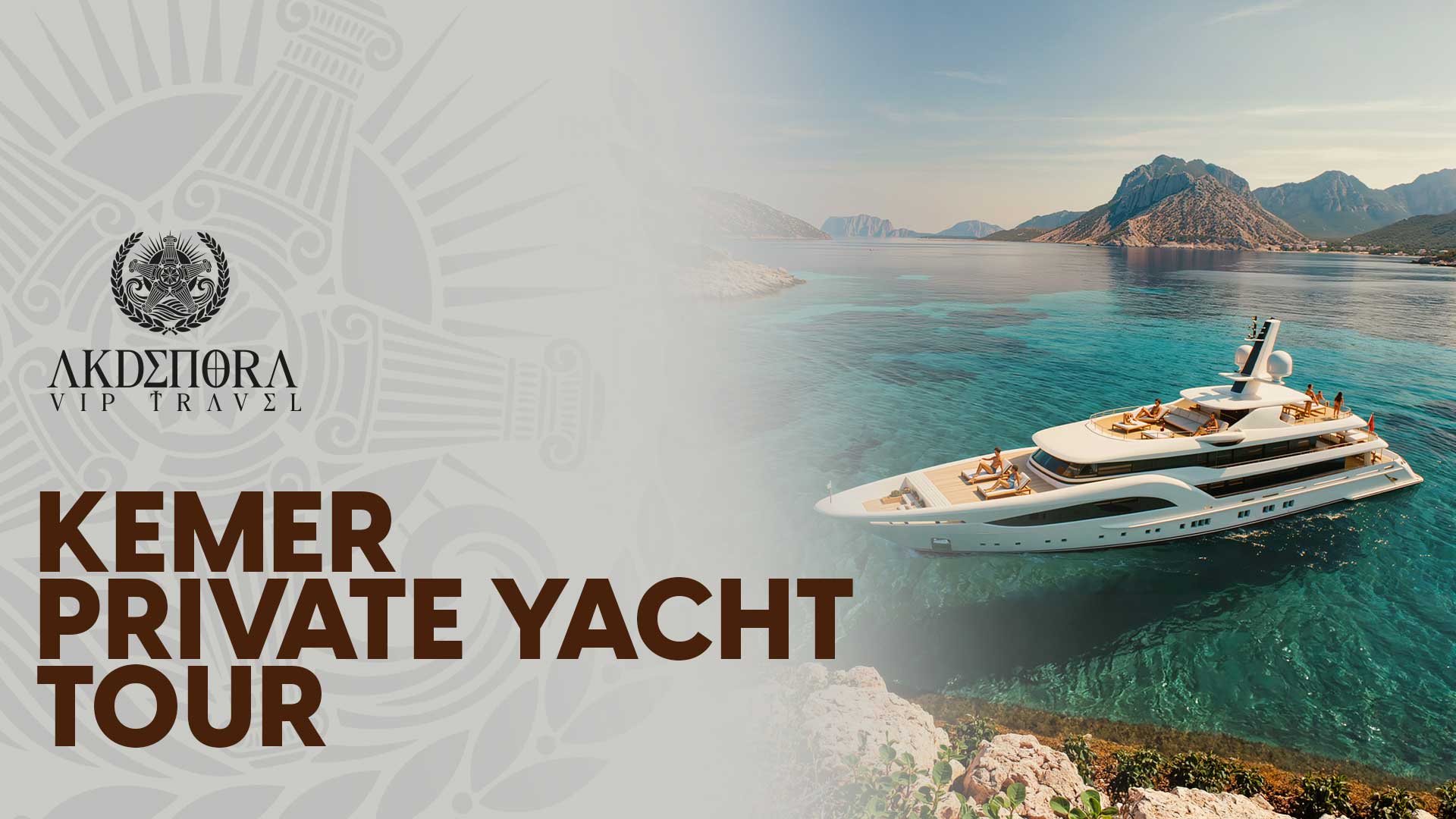 KEMER PRIVATE YACHT TOUR